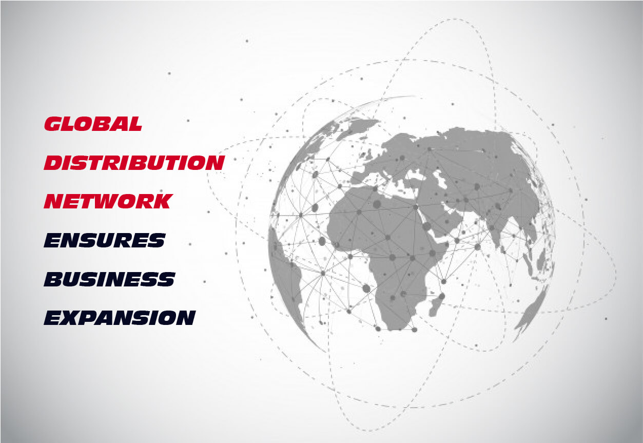 Sets distribution network in the USA, serving 40 of 50 states. Enters the Canadian, Mexican and Korean market while setting eyes on Europe.